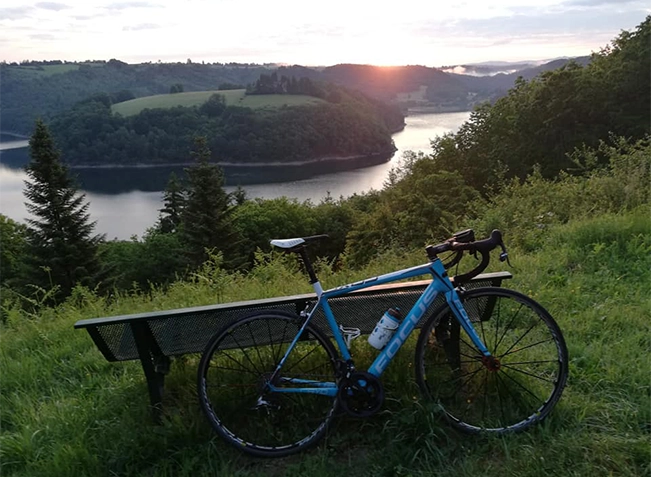Randonneurs et cyclistes